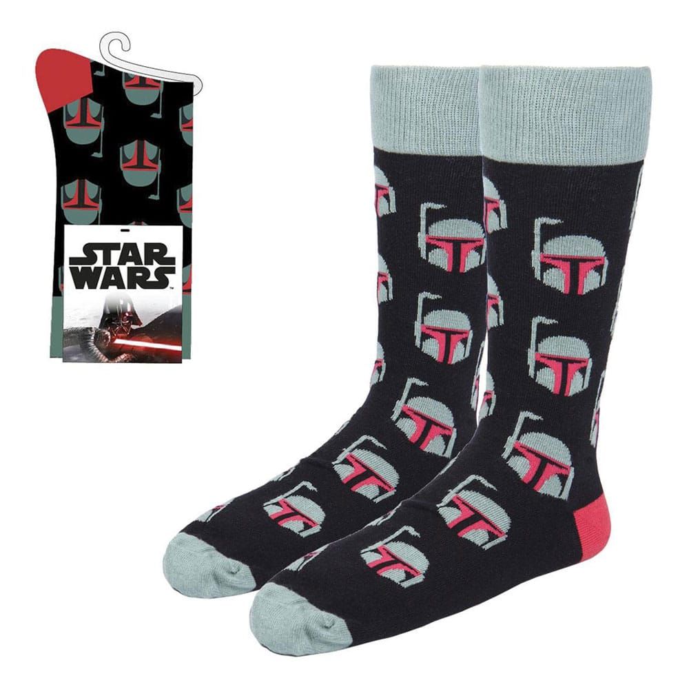 Star Wars Ponožky Boba Fett Sada (6) Cerdá