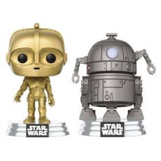 Star Wars POP! vinylová Figures 2-Pack Concept Series: R2-D2 & C-3PO 9 cm