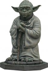 Star Wars Životní Velikost Bronze Soška Yoda 79 cm