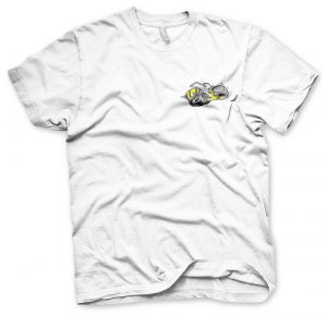 Bílé pánské tričko s potiskem Dodge Super Bee Licenced