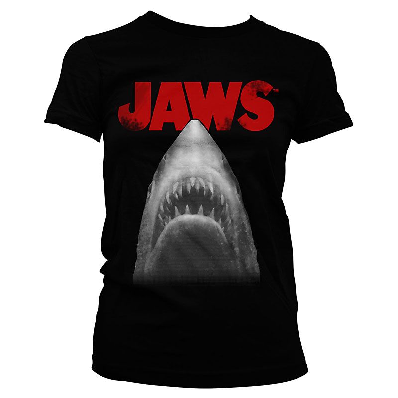 Čelisti dámské tričko s potiskem Jaws Poster Licenced
