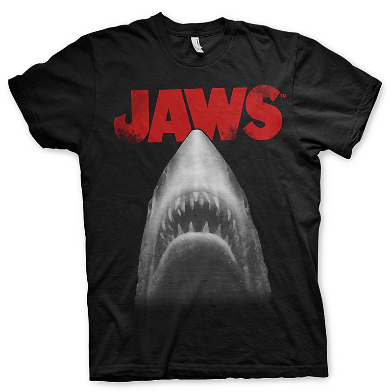 Čelisti pánské tričko s potiskem Jaws Poster Licenced