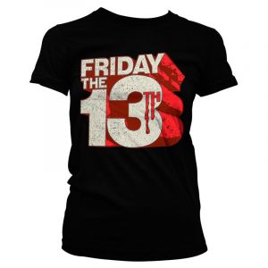 Friday The 13th Dámské tričko s potiskem Block Logo | S, M, L, XL, XXL