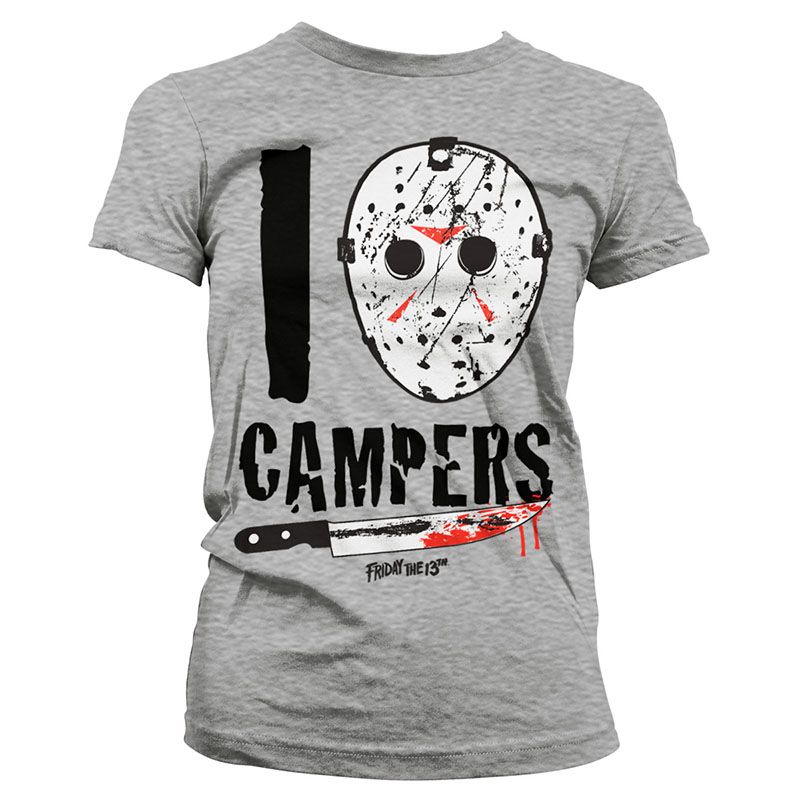 Friday The 13th Dámské tričko s potiskem I Jason Campers Licenced