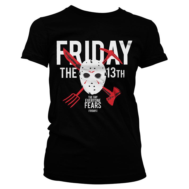 Friday The 13th Dámské tričko s potiskem The Day Everyone Fears Licenced