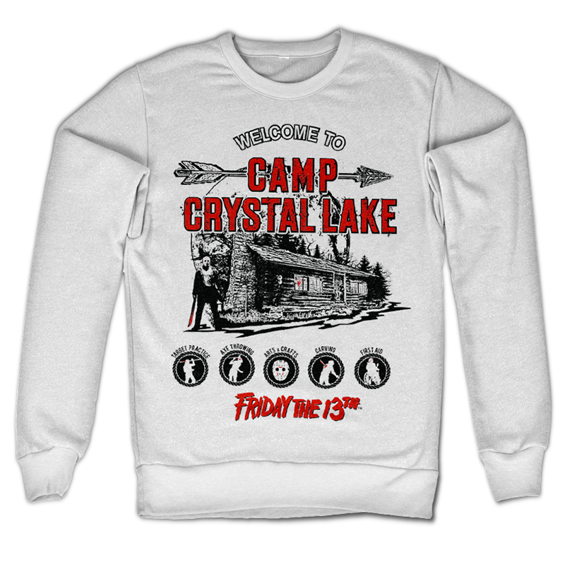 Friday the 13th mikina s potiskem Camp Crystal Lake Licenced