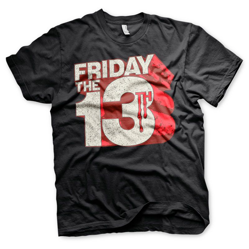 Friday The 13th pánské tričko s potiskem Block Logo Licenced