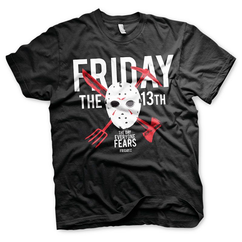 Friday The 13th pánské tričko s potiskem The Day Everyone Fears Licenced