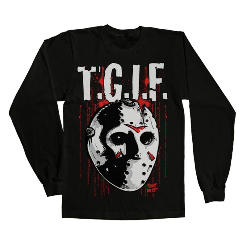 Friday The 13th tričko s dlouhým rukávem T.G.I.F. Licenced
