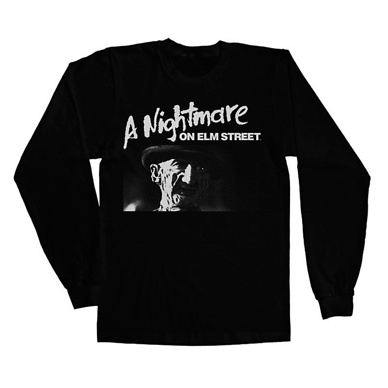 Nightmare On Elm Street tričko s dlouhým rukávem Logo Licenced