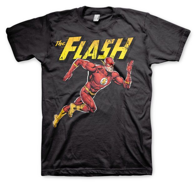 Pánské tričko s potiskem Flash Running Licenced