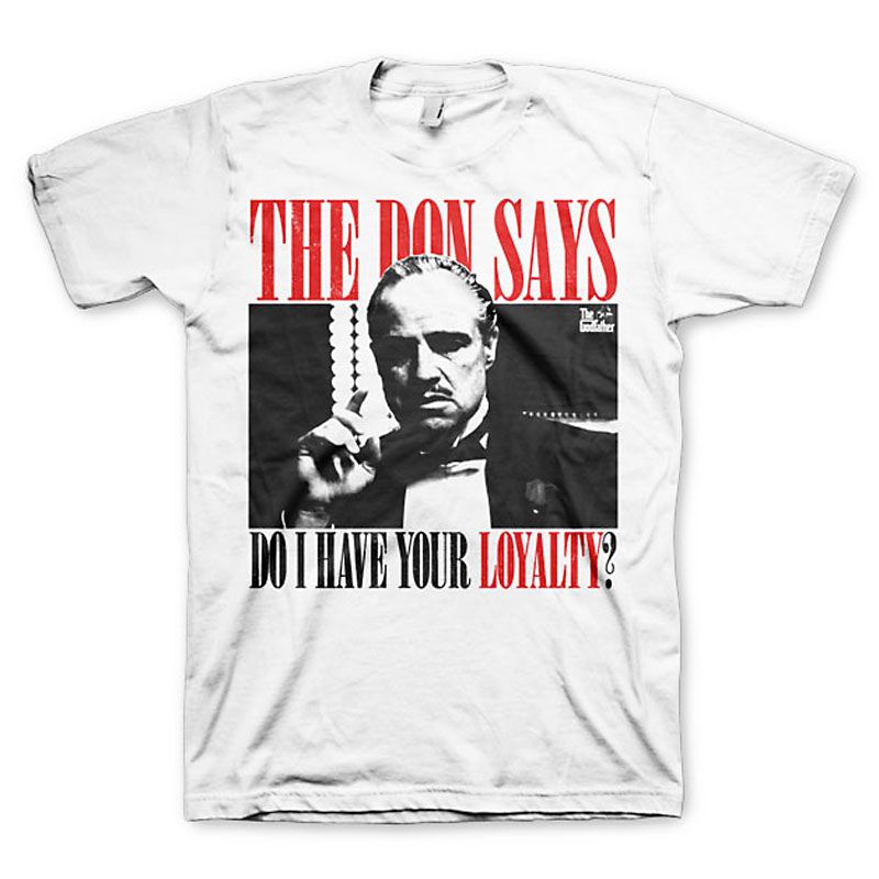 The Godfather pánské tričko s potiskem Do I have Your Loyalty Licenced