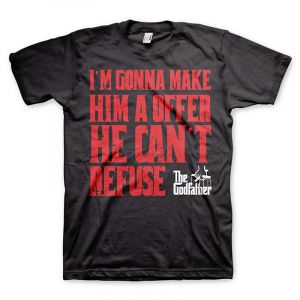 The Godfather pánské tričko s potiskem I´m Gonna Make Him A Offer | S, M, L, XL, XXL