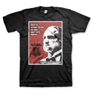 The Godfather pánské tričko s potiskem Never Tell Anybody | S, M, L, XL, XXL