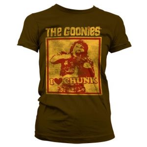 The Goonies dámské tričko s potiskem I Love Chunk | S, M, L, XL, XXL