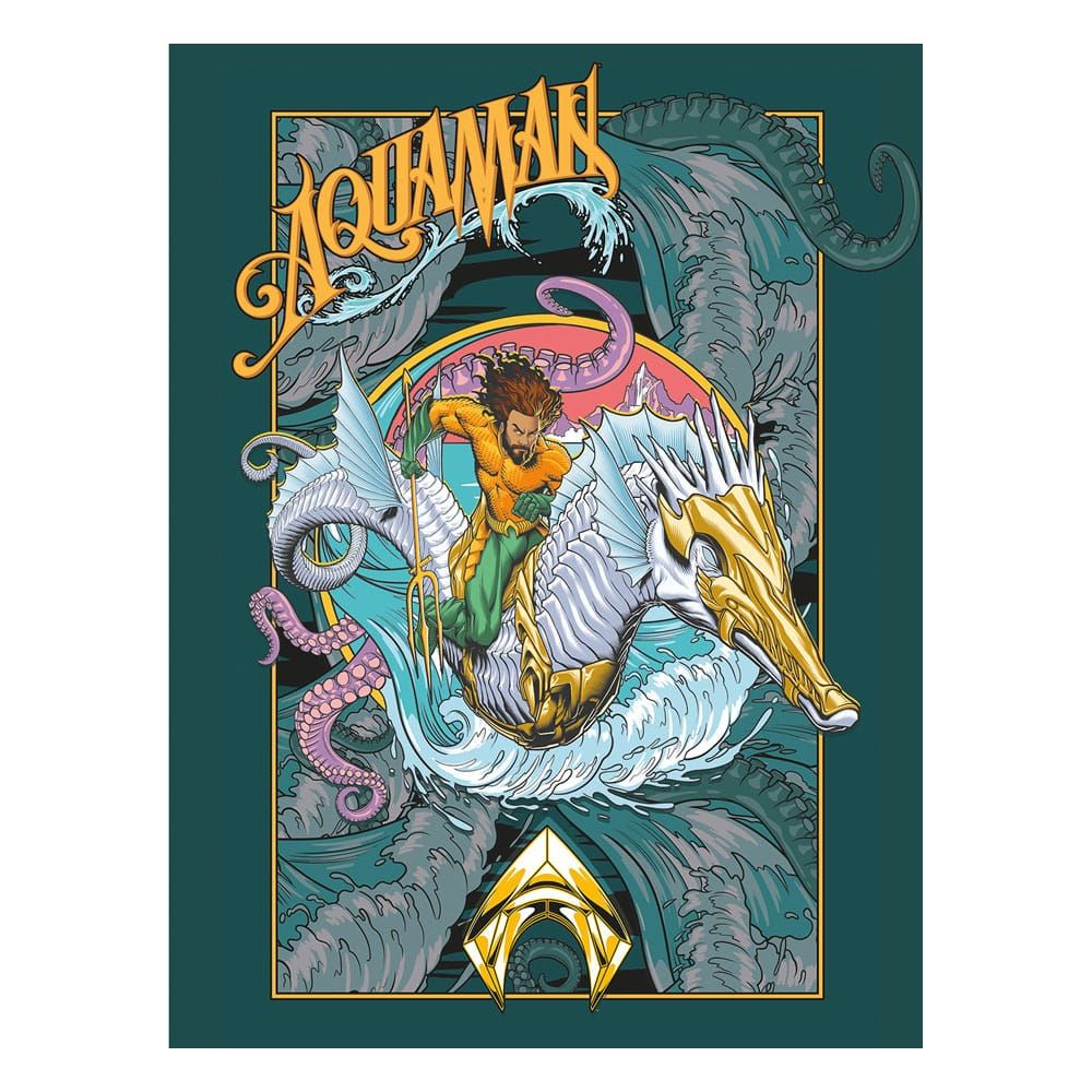Aquaman and the lost Kingdom Canvas Print Epic Vintage 60 x 80 cm Pyramid International