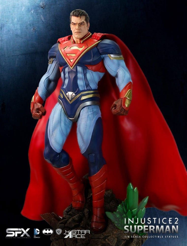 DC Comics Soška 1/8 Superman Injustice II Normal Verze 30 cm Star Ace Toys