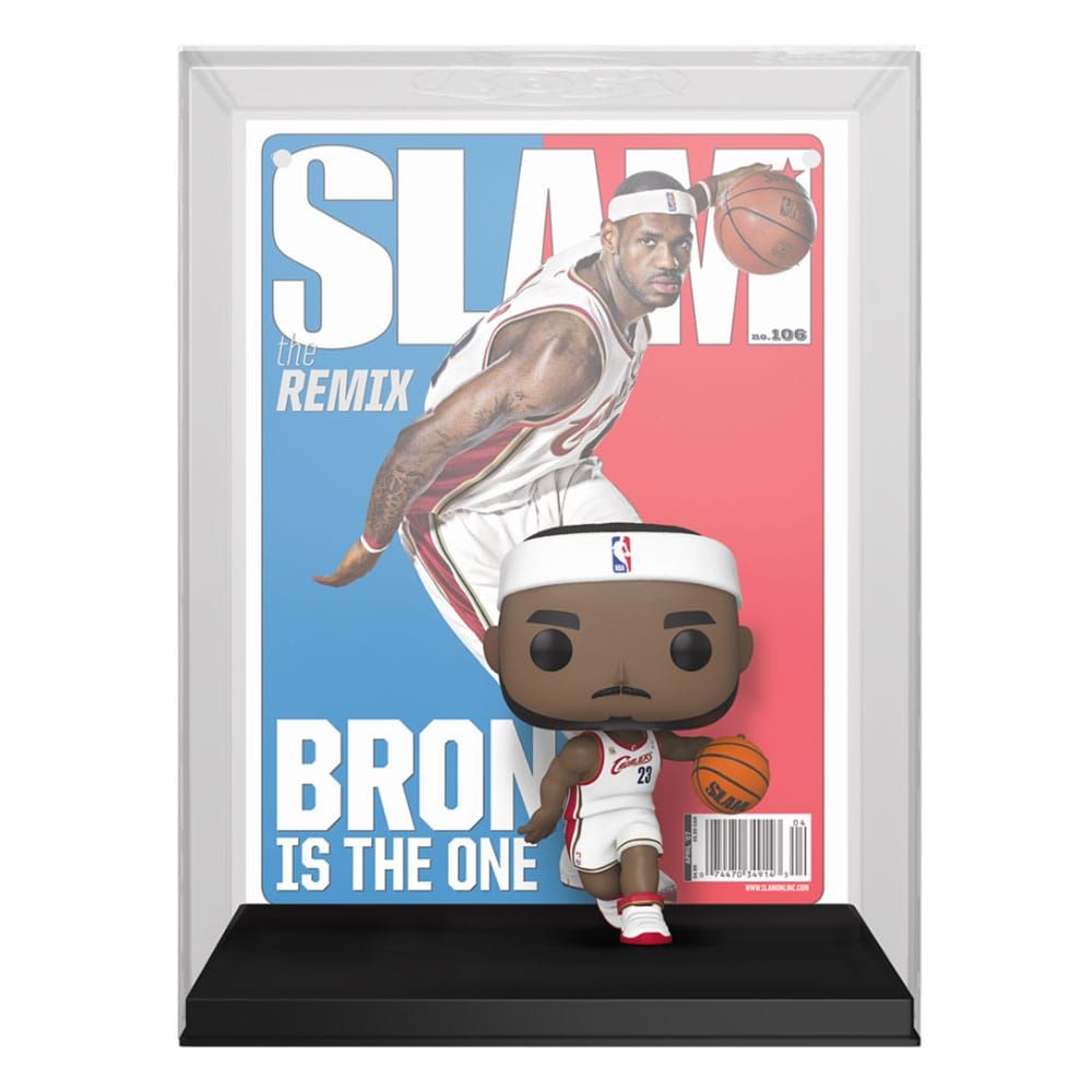 NBA Cover POP! Basketball Vinyl Figure LeBron James (SLAM Magazin) 9 cm Funko