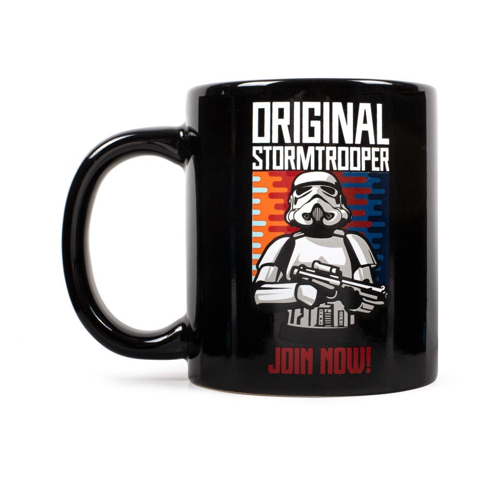 Original Stormtrooper Hrnek Join Now Black Thumbs Up
