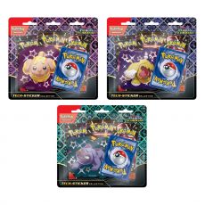 Pokémon TCG SV4.5 Tech Nálepka Kolekce Display (12) Německá Verze