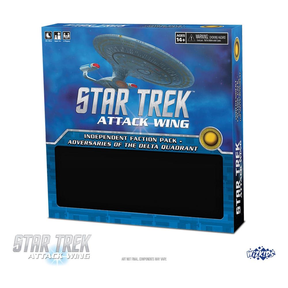 Star Trek Miniatures Game Expansion Attack Wing: Independent Faction Pack - Adversaries of the Delta Quadrant Anglická Verze Wizkids
