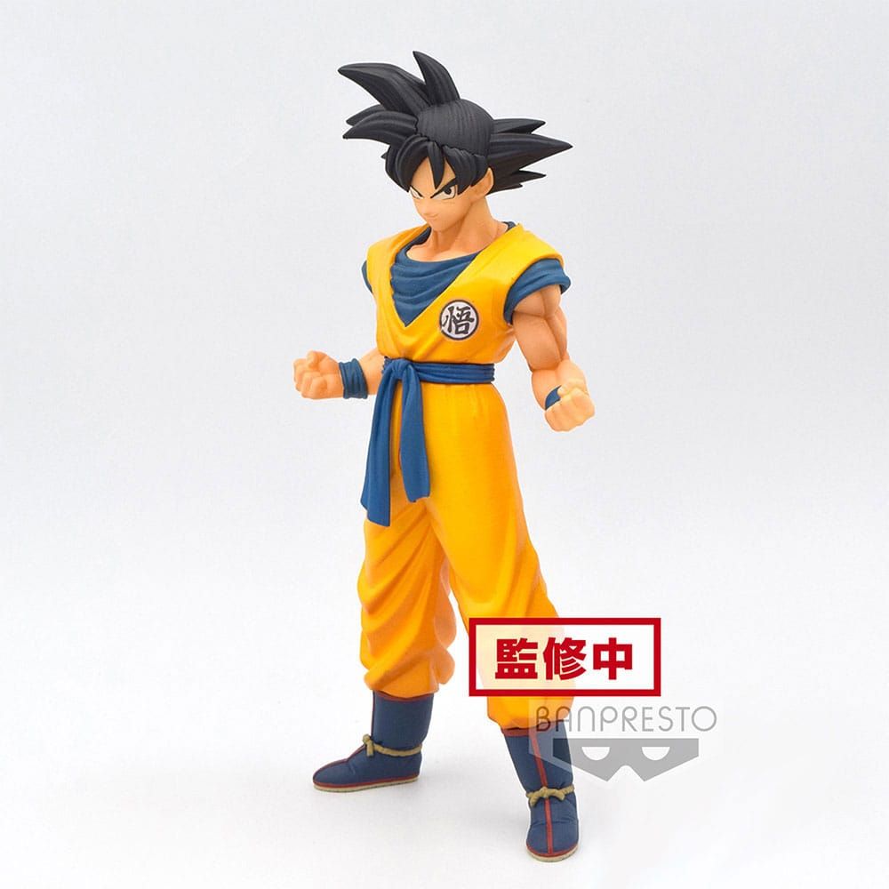 Dragon Ball Super: Super Hero DXF PVC Soška Son Goku 18 cm Banpresto