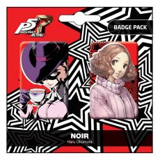 Persona 5 Royal Pin Placky 2-Pack Noir / Haru Okumura