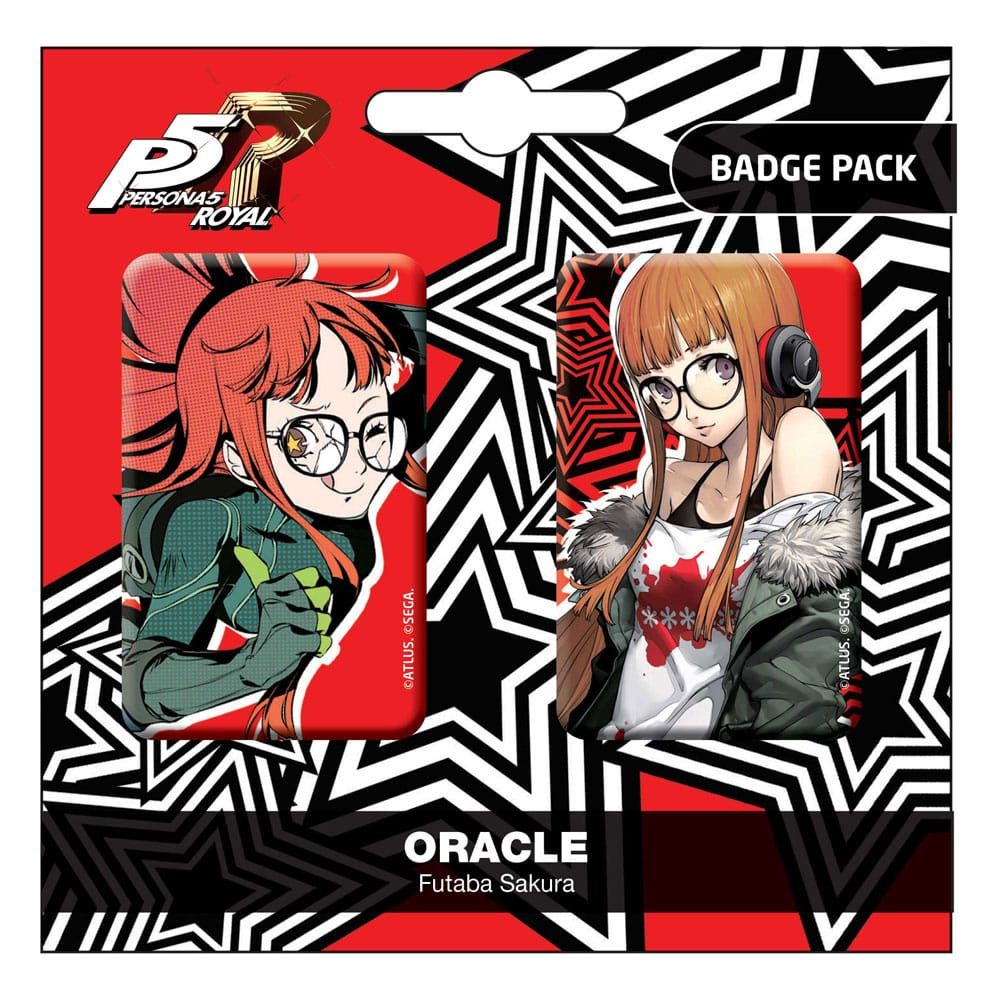 Persona 5 Royal Pin Placky 2-Pack Oracle / Futaba Sakura POPbuddies