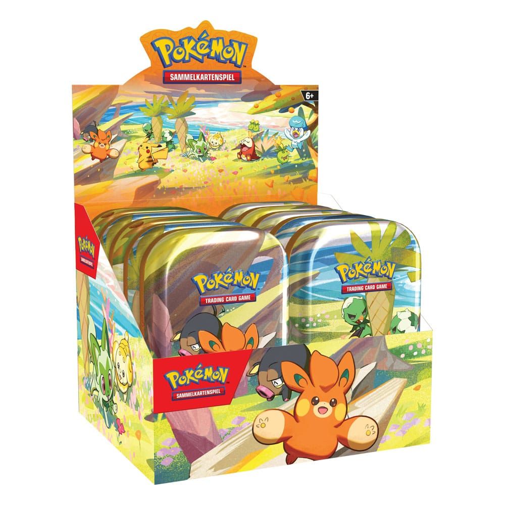 Pokémon TCG Q2 2023 Mini Tin Display (10) Německá Verze Pokémon Company International