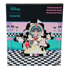 Disney Moving Enamel Pin Mickey & Minnie Date Night 8 cm Loungefly