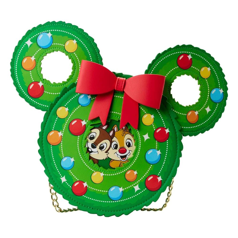Disney by Loungefly Kabelka Bag Chip and Dale Figurak Wreath