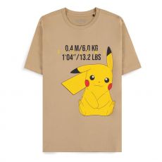 Pokemon Tričko Beige Pikachu Velikost L