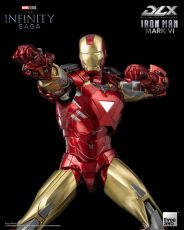 Infinity Saga DLX Akční Figure 1/12 Iron Man Mark 6 17 cm ThreeZero