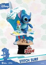 Disney Summer Series D-Stage PVC Diorama Stitch Surf 15 cm Beast Kingdom Toys