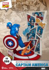 Marvel Comics D-Stage PVC Diorama Captain America 16 cm Beast Kingdom Toys
