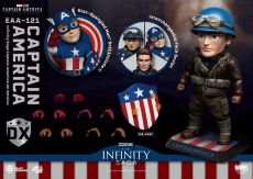 Captain America: The First Avenger Egg Attack Akční Akční Figure Captain America DX Verze 17 cm Beast Kingdom Toys