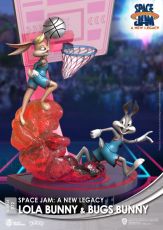 Space Jam: A New Legacy D-Stage PVC Diorama Lola Bunny & Bugs Bunny New Verze 15 cm Beast Kingdom Toys