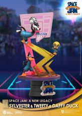 Space Jam: A New Legacy D-Stage PVC Diorama Sylvester & Tweety & Daffy Duck New Verze 15 cm Beast Kingdom Toys