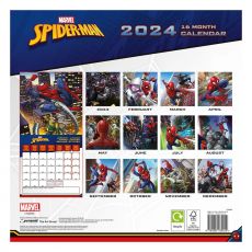 Marvel Kalendář 2024 Spider-Man Pyramid International