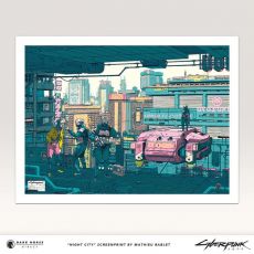 Cyberpunk 2077 Art Print Night City 45 x 60 cm Dark Horse