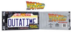 Back To The Future Replika 1/1 ´Outatime´ DeLorean License Plate Doctor Collector