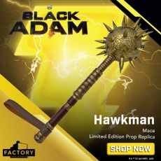 Black Adam Replika 1/1 Hawkman Mace Limited Edition 50 cm Factory Entertainment