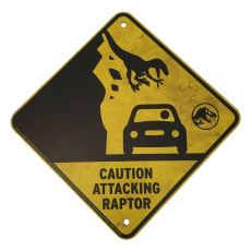 Jurassic World Mini Replika Warning Signs Factory Entertainment
