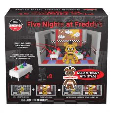Five Nights at Freddy's Snap Herní sada & Akční Figure Stage w/Freddy (GD) 9 cm Funko