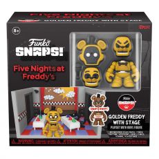Five Nights at Freddy's Snap Herní sada & Akční Figure Stage w/Freddy (GD) 9 cm Funko