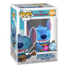 Lilo & Stitch POP! & Tee Box Ukelele Stitch (FL) Velikost M Funko
