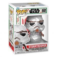 Star Wars The Mandalorian POP! & Tee Box Holiday Stormtrooper(MT) Velikost M Funko