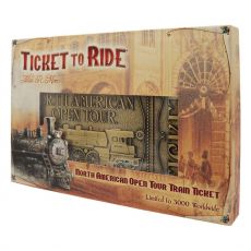 Ticket to Ride Replika North American Open Tour Ticket Limited Edition FaNaTtik