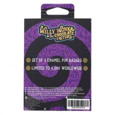 Willy Wonka & the Chocolate Factory Pin Odznak Set Limited Edition FaNaTtik
