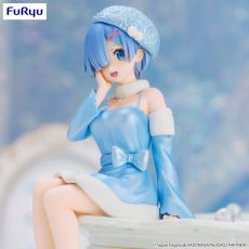 Re:Zero Starting Life in Another World Noodle Stopper PVC Soška Rem Snow Princess Pearl Color Ver. 14 cm Furyu
